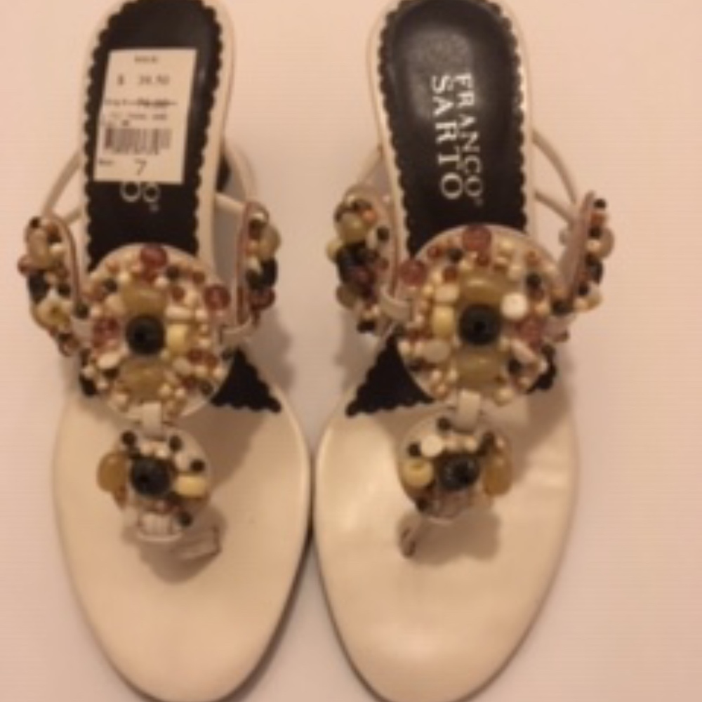Beaded Sandals by Franco Sarto